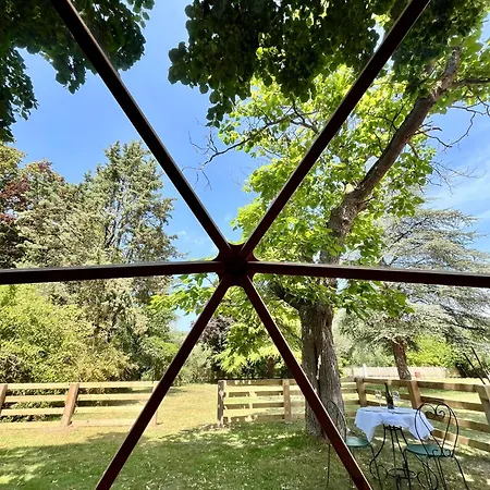 Luxury tent Le Dome En Seine, Proche Giverny Moisson